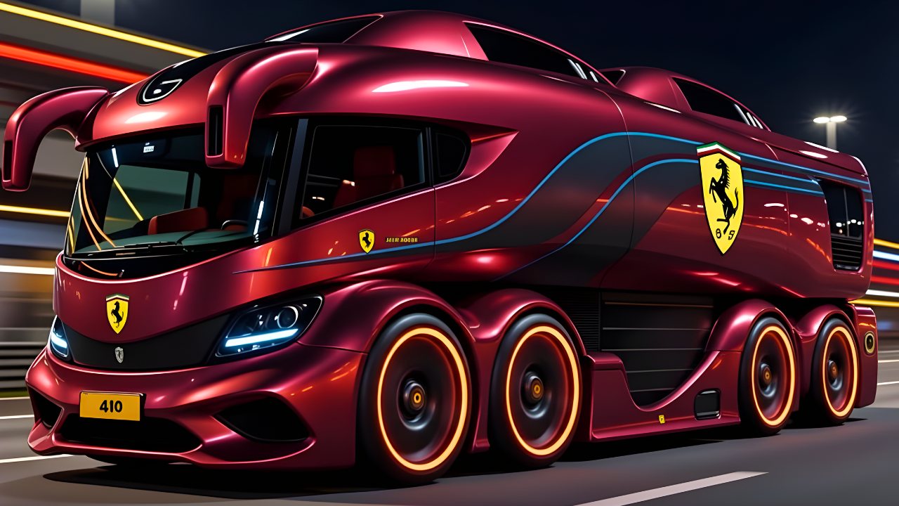 2026 Ferrari Motorhome Stuns the RV World: Supercar-Inspired Design, Hyper-Luxury Comfort and Smart Technology