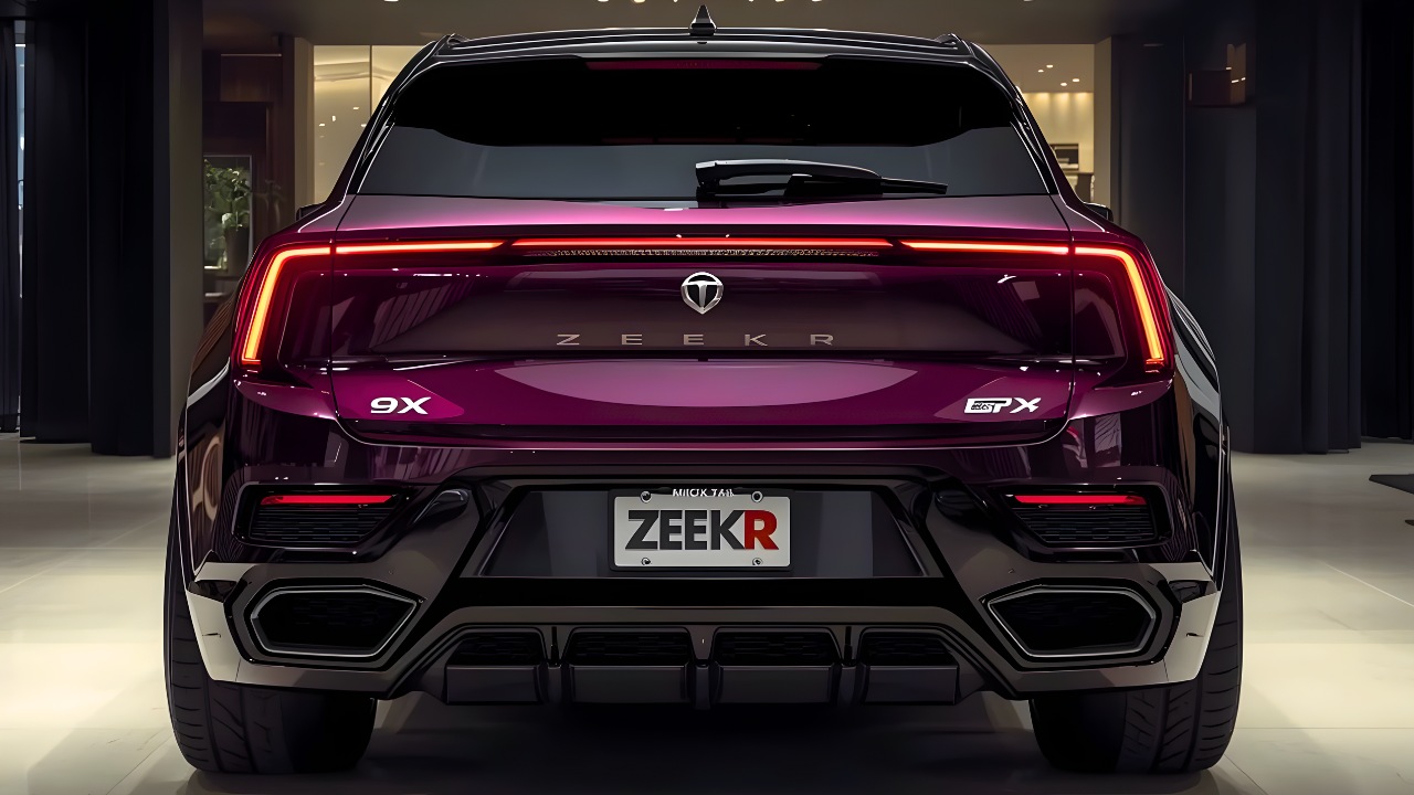 2026 Zeekr 9X First Look at the Exterior Design and Digital Interior Experience