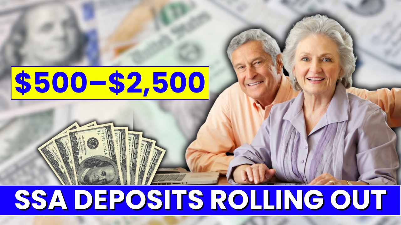 $500–$2,500 SSA Deposits Rolling Out: January 2026 Schedule, Who Gets Paid First