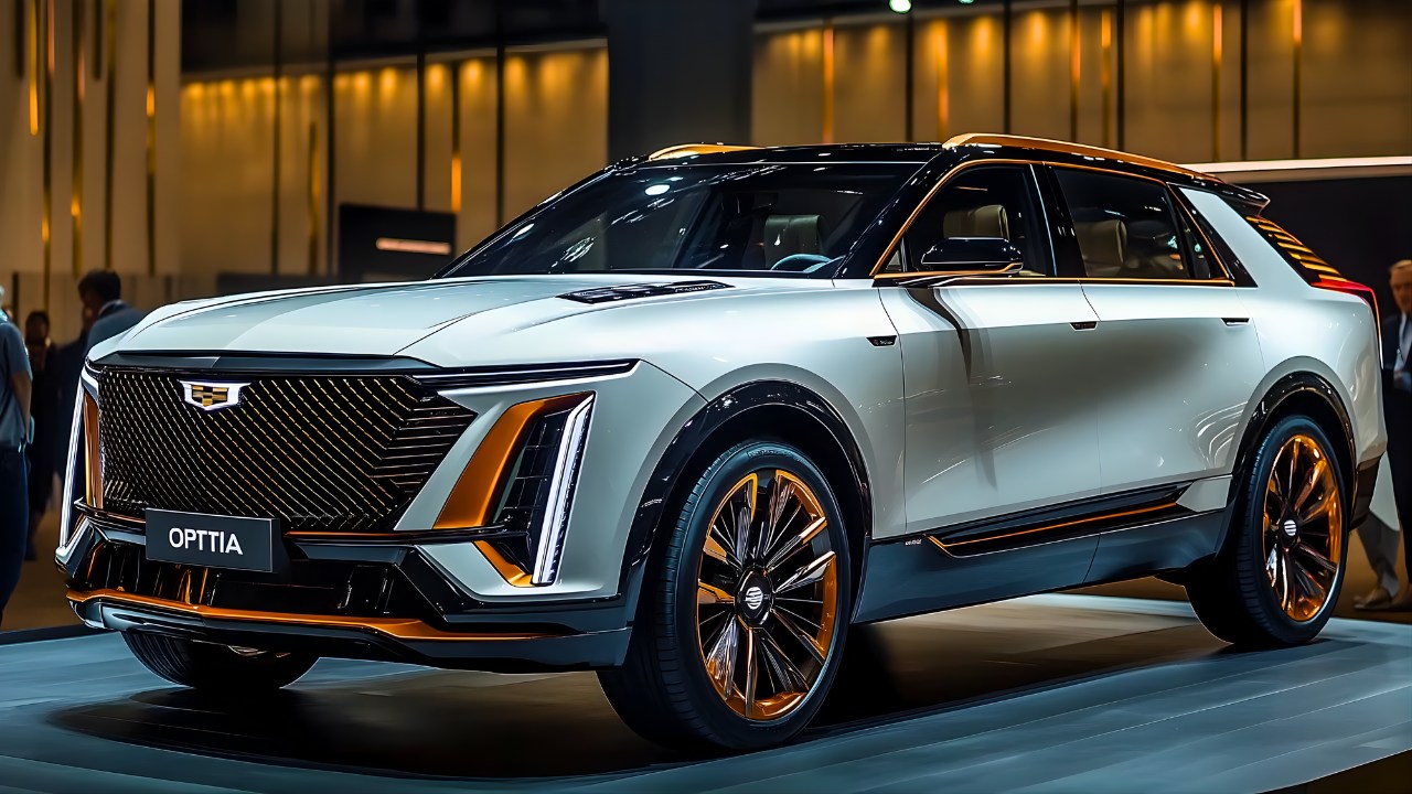 2026 Optiq-V First Look! Sporty EV Setup, New Tech, Cadillac Luxury