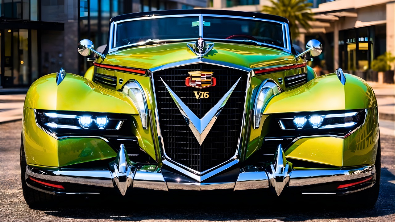 Cadillac Just Went All-In: 2026 V16 Marks Return With Serious Power