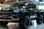 2026 Mercedes X-Class Pickup Breaks Cover! 6 Wheels, Heavy-Duty Muscle and Premium Design