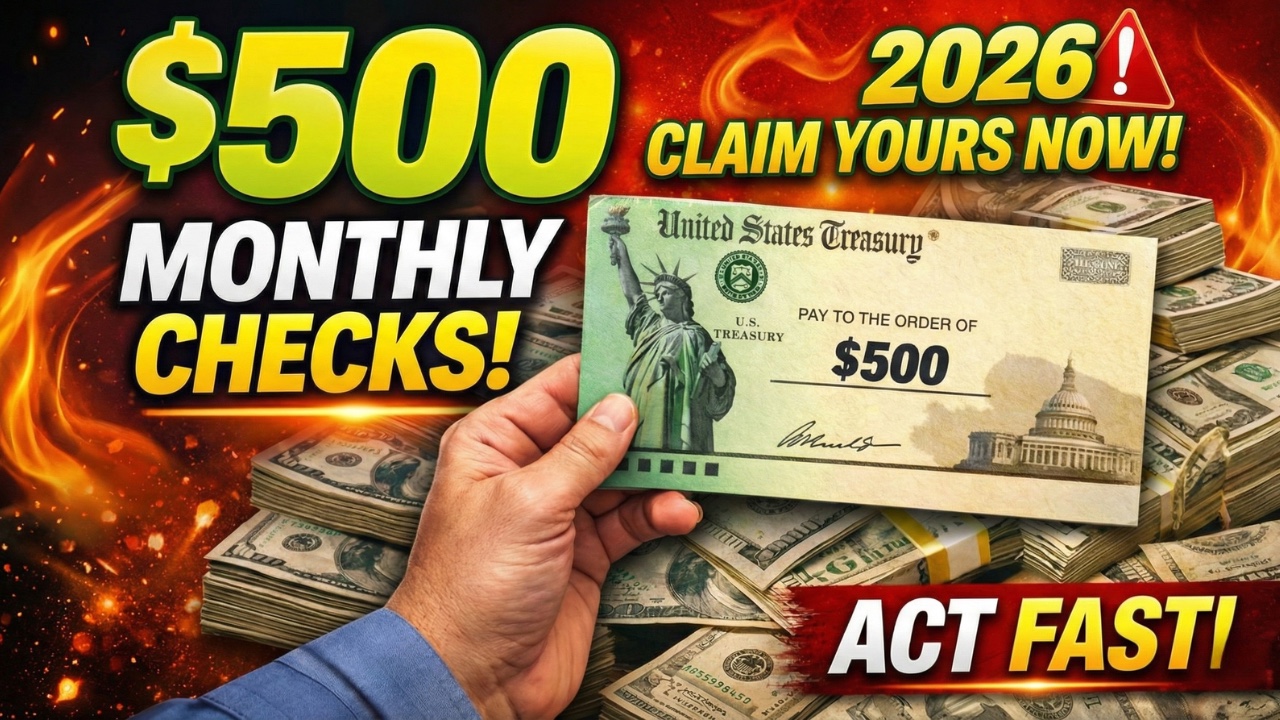 $500 Monthly Checks 2026: New Eligibility Rules, When Payments Start (Full Guide)